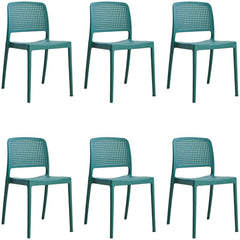 Modern Stackable Plastic & Acrylic Side Chair for Kitchen & Dining Dining Chairs