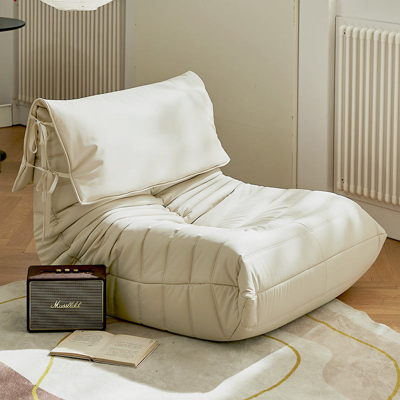 Burnt Caterpillar single lounge chair with Togo sofa design, perfect for modern living spaces