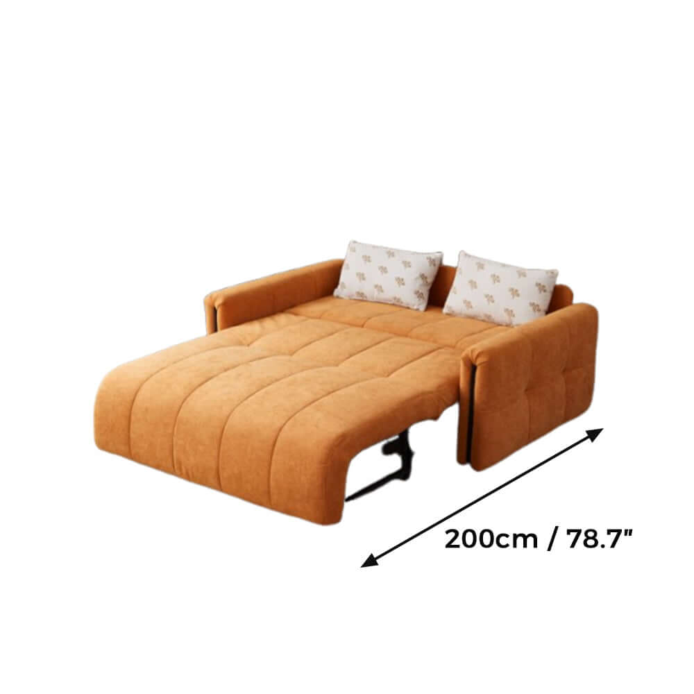 Cocochairs Electric Recliner Sofa Bed with Motorized Footrest – Effortlessly Converts, Small Space Solution