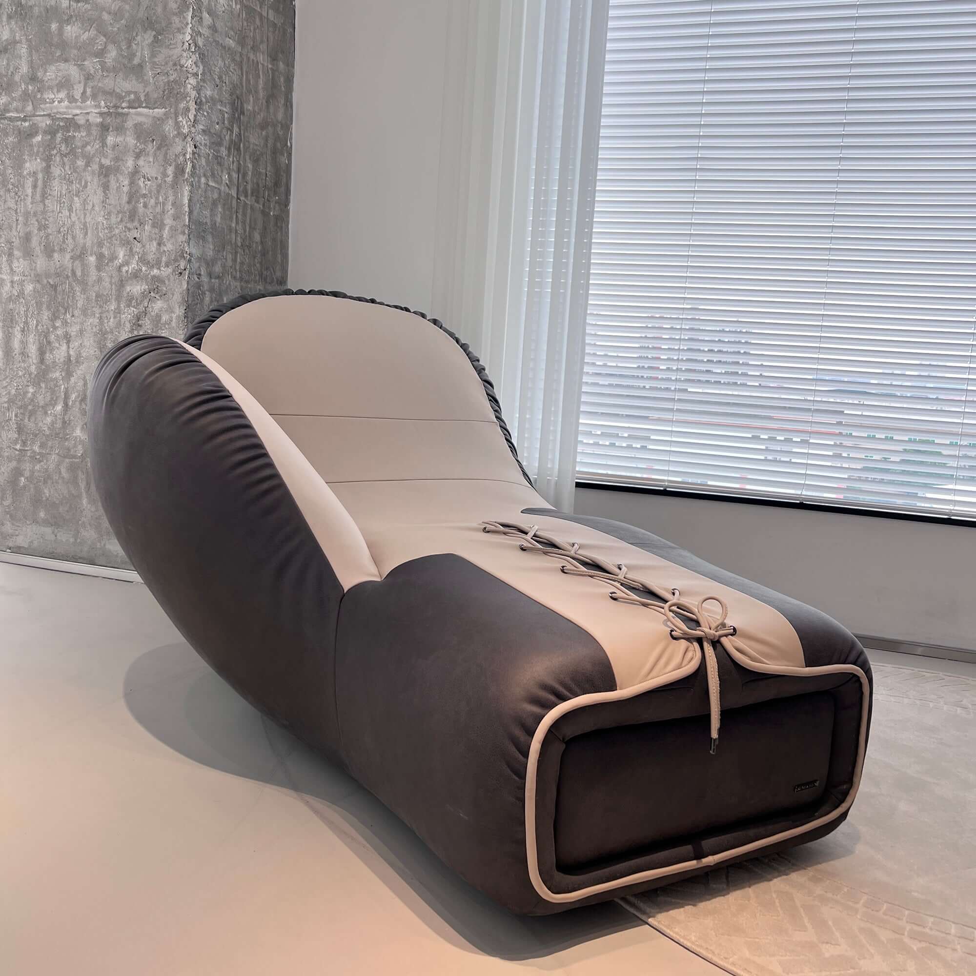 Special-shaped lazy sofa chair designed for gym and boxing glove relaxation