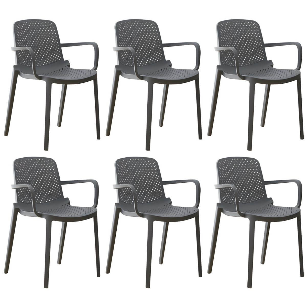 Acrylic modern plastic dining chair with solid back, 32 inches high, ideal for restaurant seating