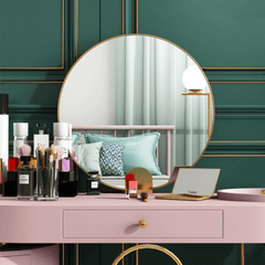 Stylish Minimalist Makeup Desk with Multi-Functional Storage