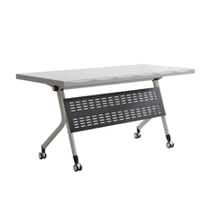 Durable and Lightweight Foldable Meeting Table with Easy Storage Solution