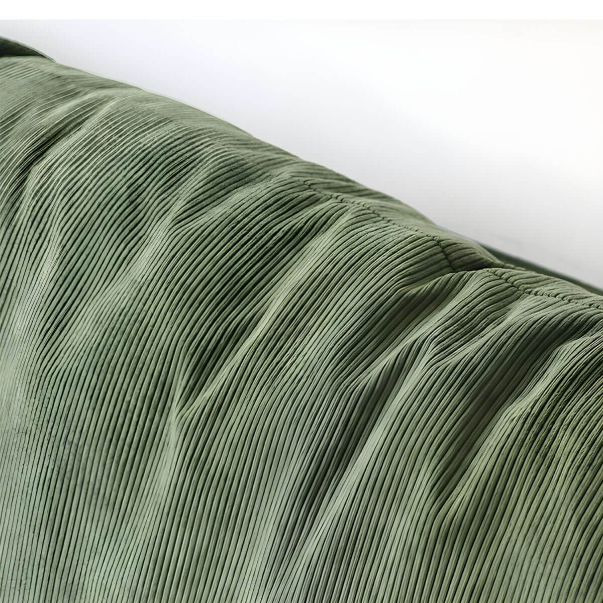 Modern polyester sofa settee with recessed arms and tight back, ideal for living room seating