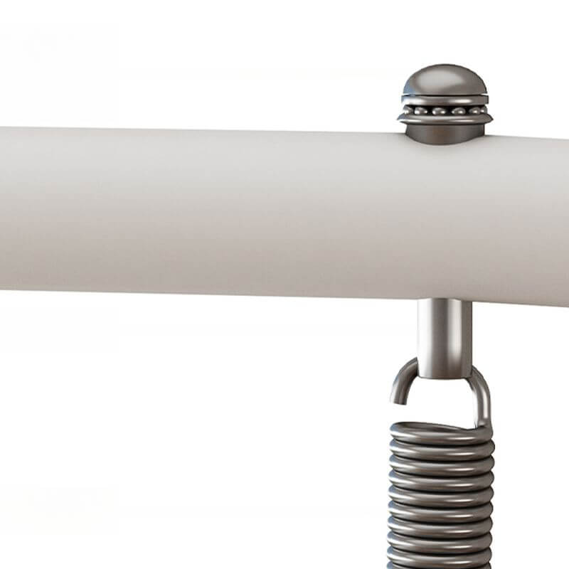 Cocoa Metall Veranda-Schaukel Eiersessel mit Ständer, 2-Sitzer, Verschleißfest, Inklusive Kissen, Kette und Ständer Veranda-Schaukeln Zweitbild