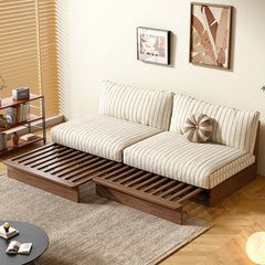 Cocochairs 100% Solid Wood Frame Modular Sofa Bed – Flexible Size & DIY Configurations