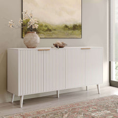 Modern Sideboard Buffet Cabinet with Adjustable Shelves