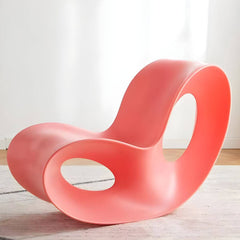 Contemporary Rocking Accent Chair Plastic & Acrylic Rocker Chair Rocking Chairs