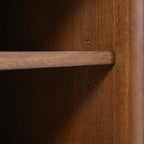 63" American Boxwood Tambour Sideboard Cabinet