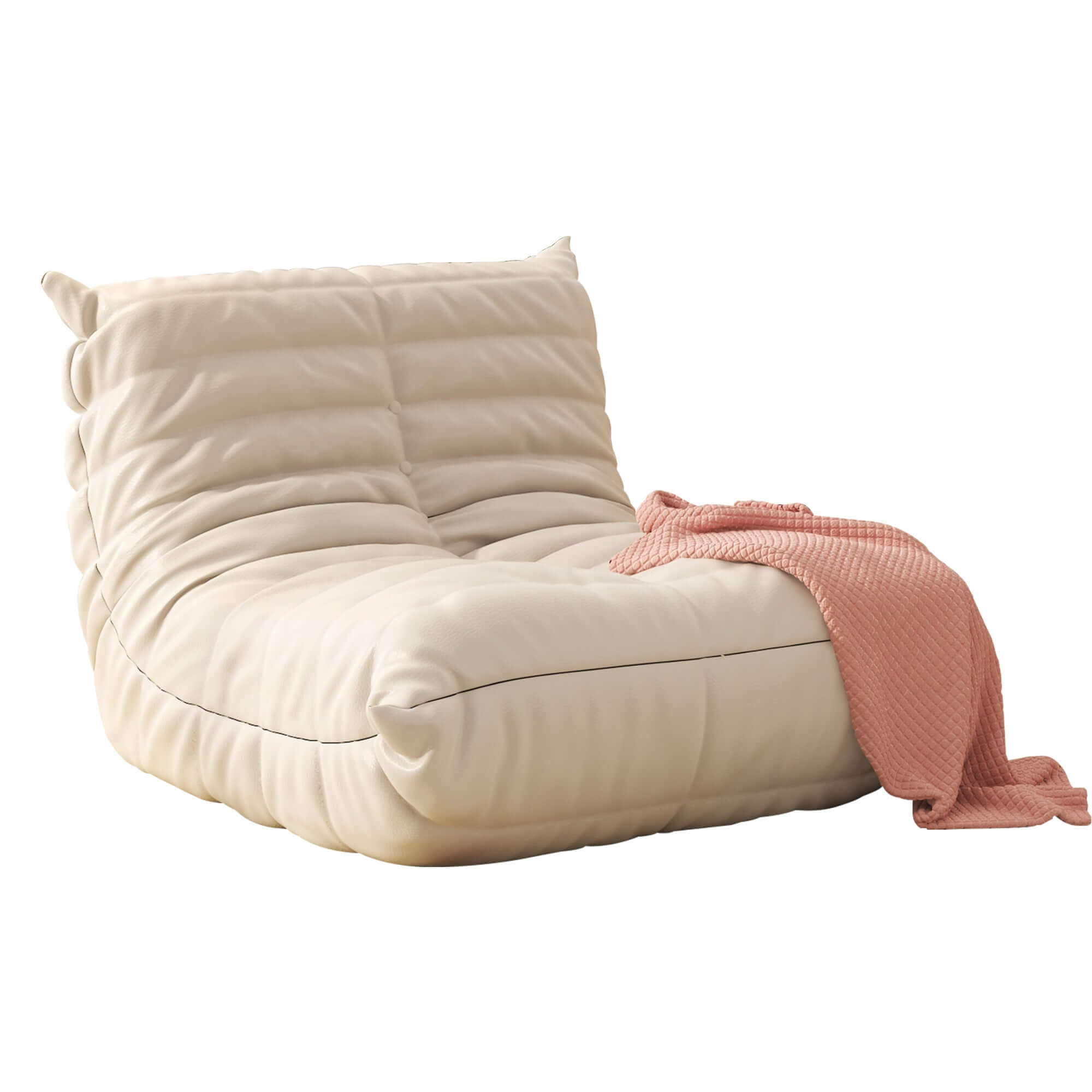 Kids sofa chair in caterpillar design, comfortable and stylish Togo-style seating