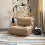 Burnt Caterpillar single lounge chair with Togo sofa design, perfect for modern living spaces