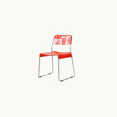 Modern Stackable Garden Kitchen & Dining Plastic & Acrylic Side Chair Dining Chairs
