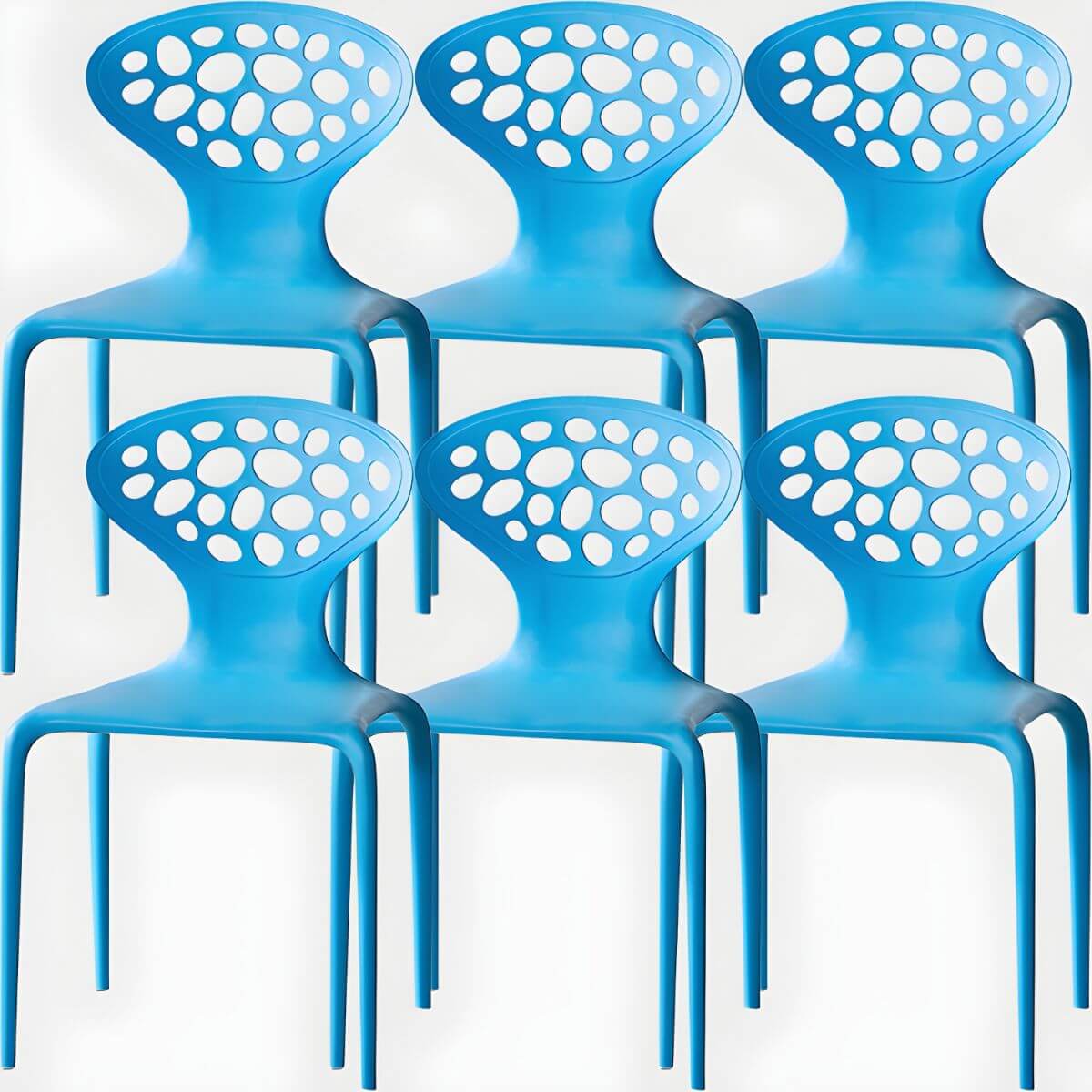 Nordic acrylic dining chair with armrest and backrest, featuring transparent acrylic legs