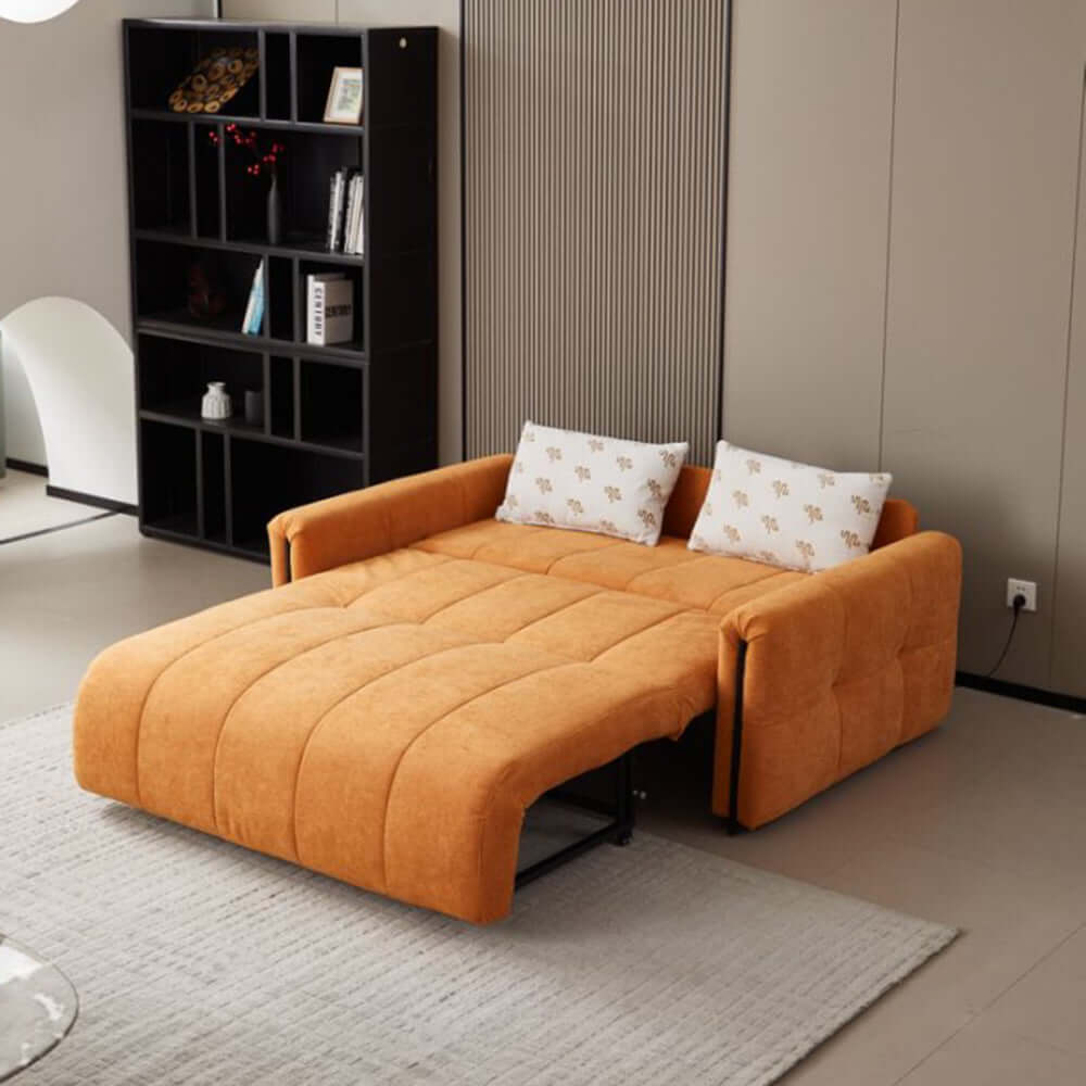 Cocochairs Electric Recliner Sofa Bed with Motorized Footrest – Effortlessly Converts, Small Space Solution