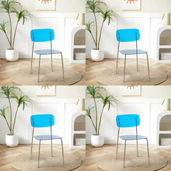 Contemporary Acrylic Dining Chair for Living Room and Kitchen Dining Chairs