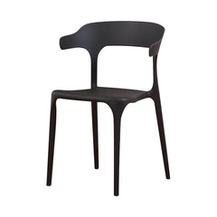 Nordic Armrest Stackable Acrylic Chair with Acrylic Legs for Dining Room Dining Chairs