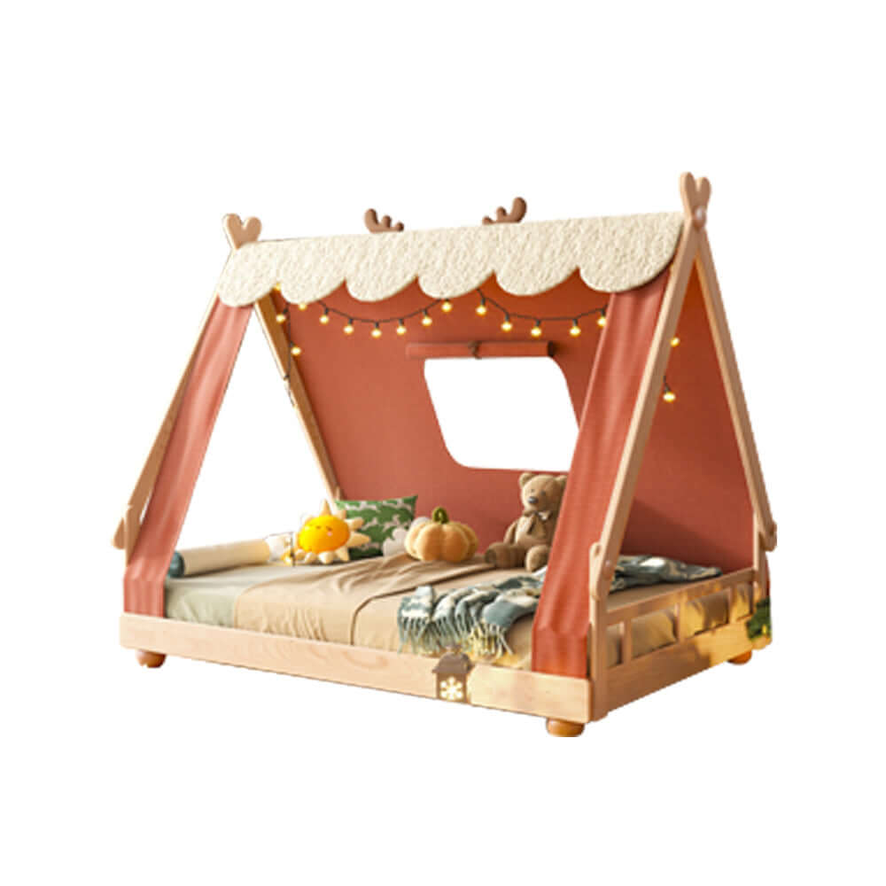 Creative treehouse design children's bed for a fun and imaginative bedroom