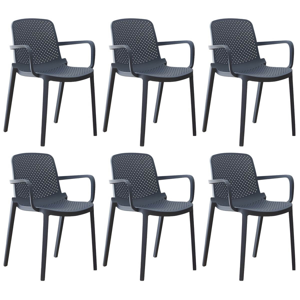 Acrylic modern plastic dining chair with solid back, 32 inches high, ideal for restaurant seating