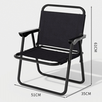 Foldable outdoor dining set with chairs and table, ideal for camping and backyard BBQs