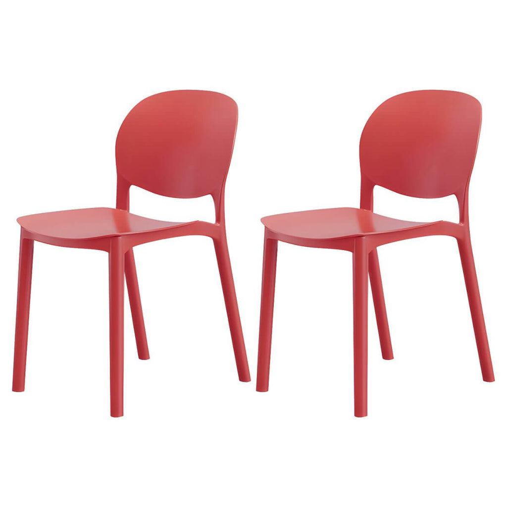 Stackable Nordic dining chair with acrylic legs and ergonomic backrest for modern dining rooms