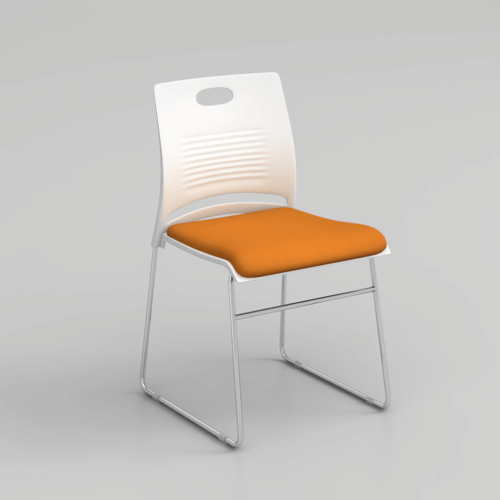 Folding table and chair set designed for versatile use in dynamic office spaces