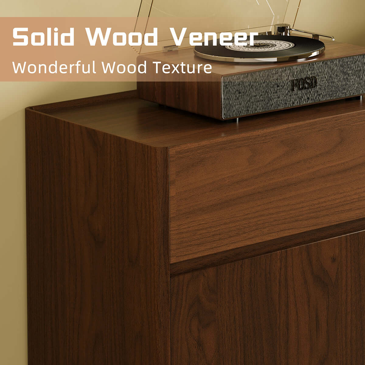 Cocochairs Modern Sideboard Credenza – Entryway, Living Room & Dining Storage Cabinet