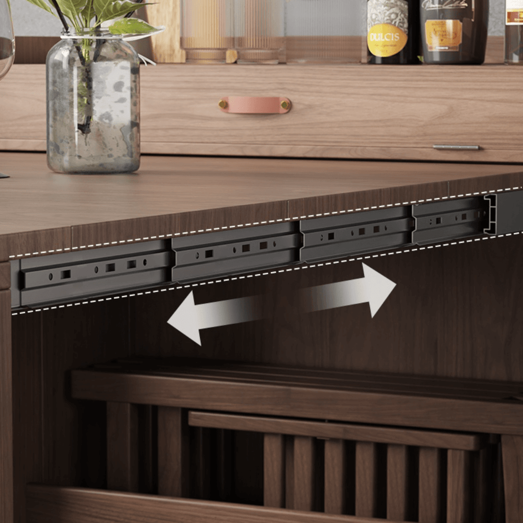 Space-saving folding table perfect for dining and work in small cozy homes