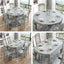 7-Piece Grey Dining Set With 2-in-1 Table & Slat Chairs Main Product Image