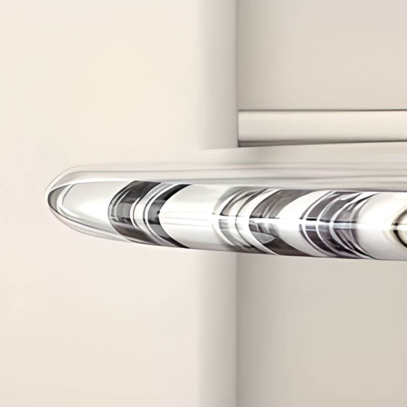 Oval multicolor marble dining table set with contemporary design for dining rooms