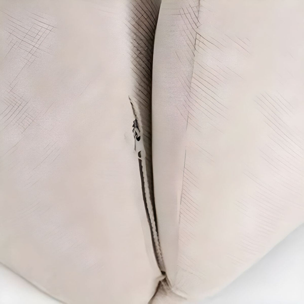 Modern polyester fiber sofa with foam seat and removable slipcover for stylish comfort