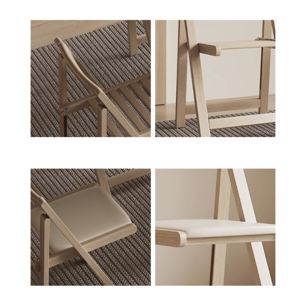 Expandable modern minimalist dining table set with chairs for stylish, space-saving meals