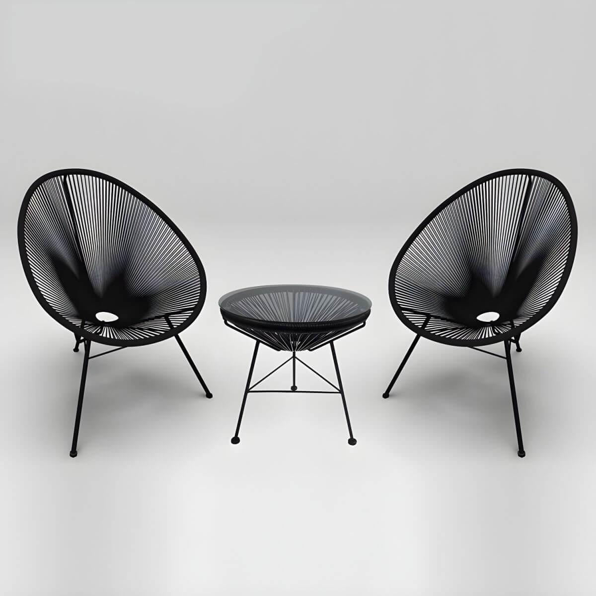 Armless Papasan accent chair for living room with 31.49" L x 37.40" W x 37.40" H dimensions