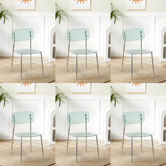 Contemporary Acrylic Dining Chair for Living Room and Kitchen Dining Chairs