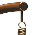 Auburn tropical alloy porch swing with stand, cushions, and chain for outdoor comfort