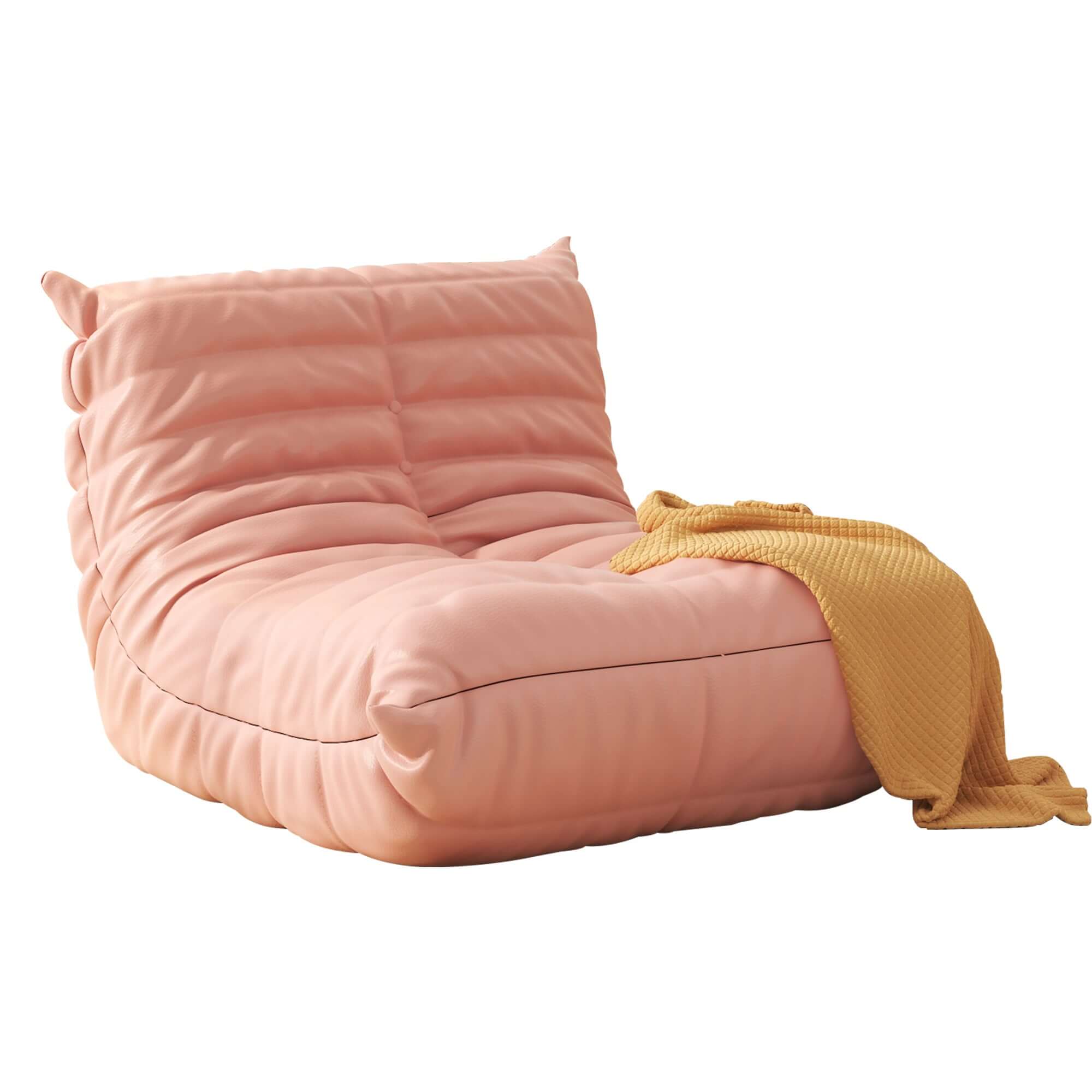 Kids sofa chair in caterpillar design, comfortable and stylish Togo-style seating