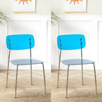 Transparent acrylic dining chair with modern design, perfect for living room and kitchen seating