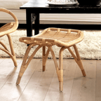 Comfortable Nordic design papasan lounge chair made with durable rattan material