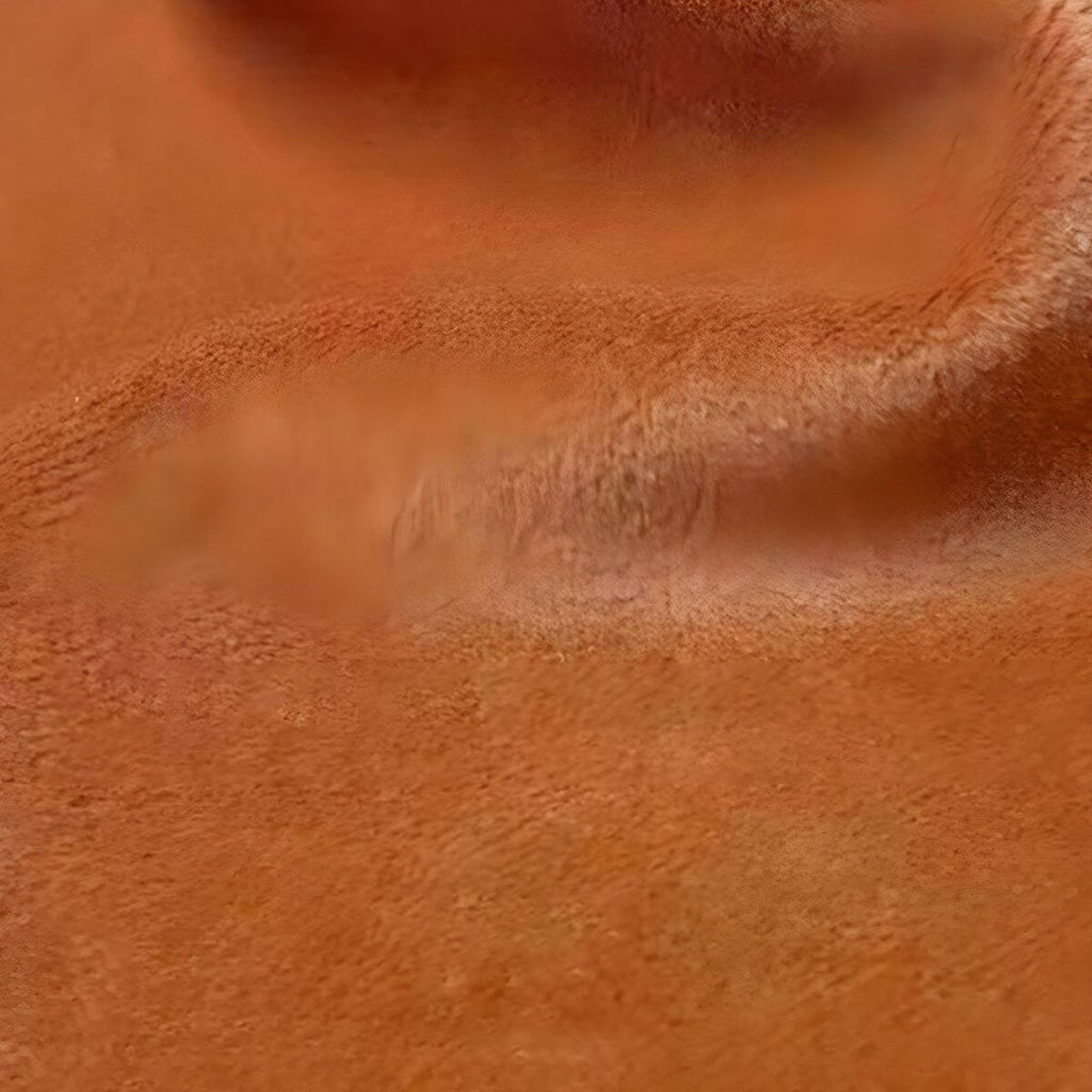 Orange polyester blend sleeper sofa with scratch-resistant surface and detachable mattress futons