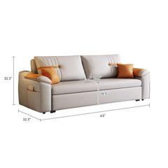 Convertible Sleeper Sofa Bed with Storage