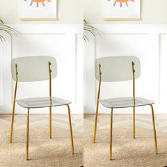 Contemporary Acrylic Dining Chair for Living Room and Kitchen Dining Chairs