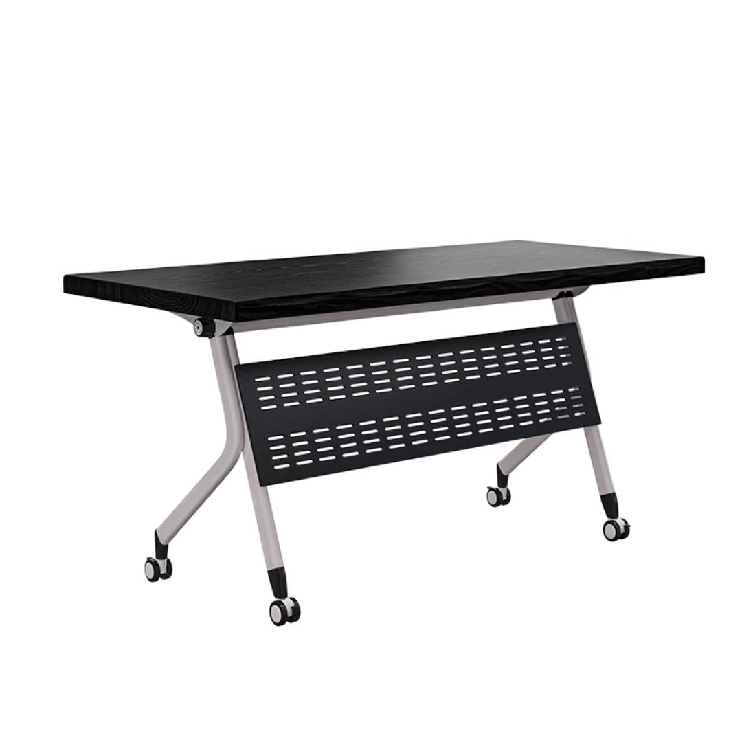 Foldable minimalist conference table perfect for business meetings and training sessions