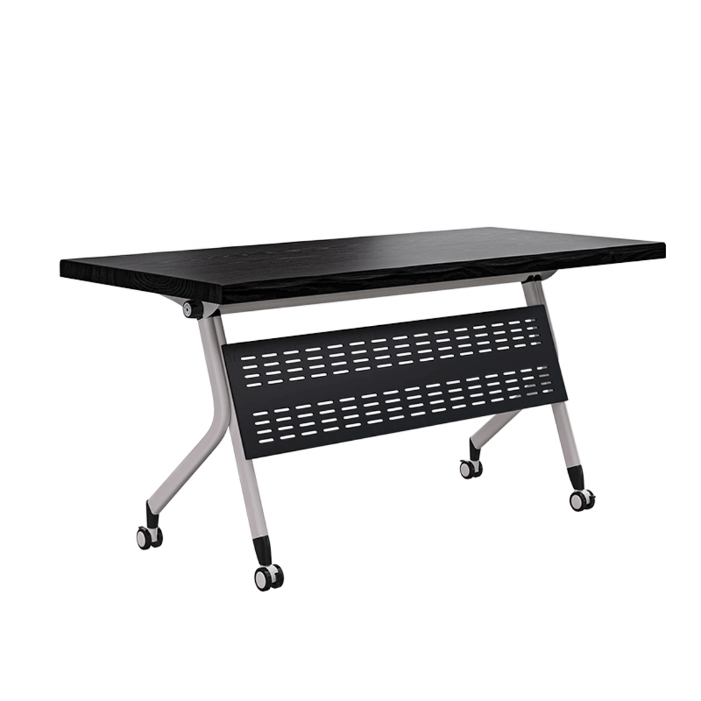 Foldable minimalist conference table perfect for business meetings and training sessions