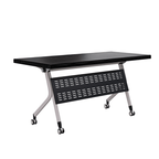 Foldable minimalist conference table perfect for business meetings and training sessions