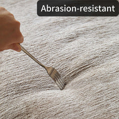Contemporary Chenille Lounge Sofa with Removable Couch Cover