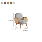 Contemporary wooden sofa with stain-resistant polyester upholstery for living room