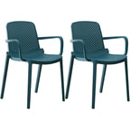 Acrylic modern plastic dining chair with solid back, 32 inches high, ideal for restaurant seating