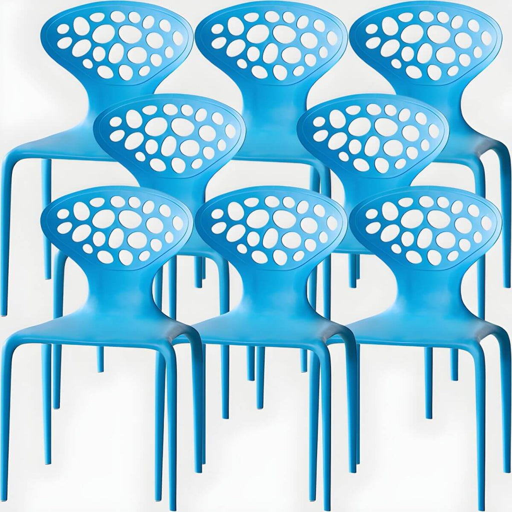 Nordic acrylic dining chair with armrest and backrest, featuring transparent acrylic legs