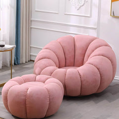 Comfortable Solid Wood Papasan Chair with Memory Foam Seat and Swivel Base Accent Chairs