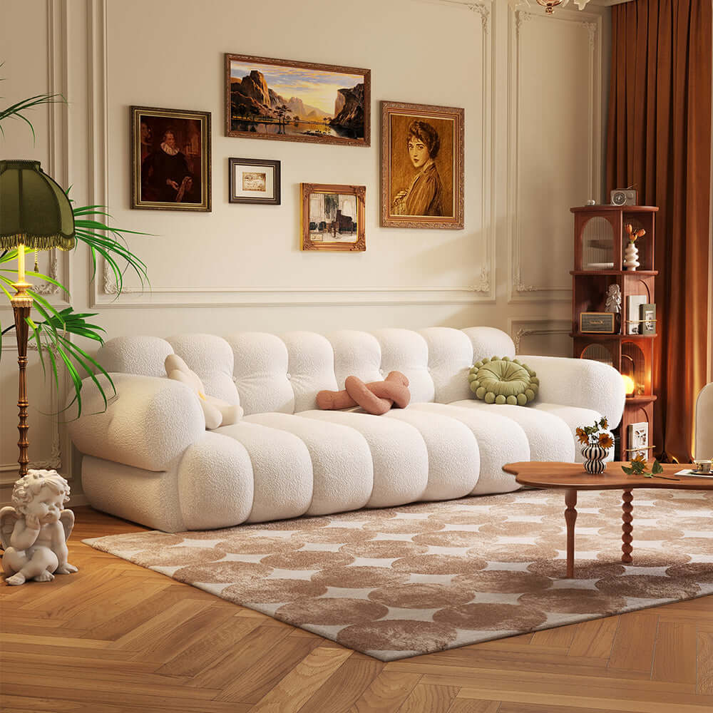Vintage Marshmallow sofa offering ultimate comfort and support with stylish design