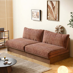 Cocochairs 100% Solid Wood Frame Modular Sofa Bed – Flexible Size & DIY Configurations